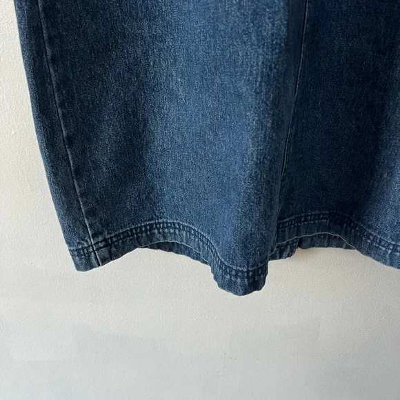 Vintage Denim Button-Up Dress - Picture 10 of 14